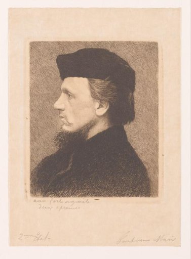 Profile portrait of Hugo de Groot