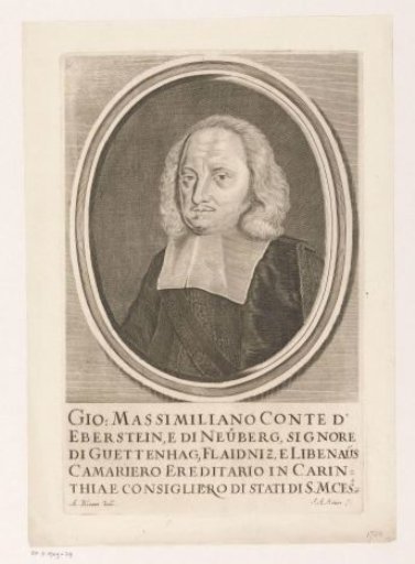 Portrait of Johann Maximilian, Count von Welz auf Eberstein