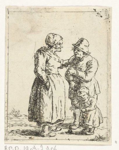 Peasant with Family