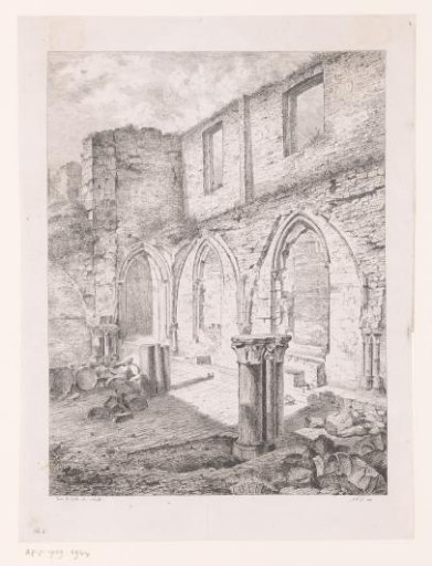 Crypt of the Abbey of Saint Bavo in Ghent