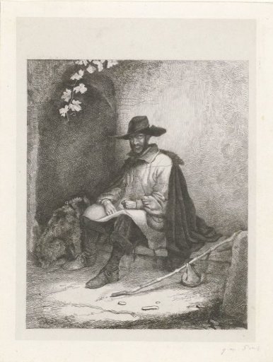 Resting traveller
