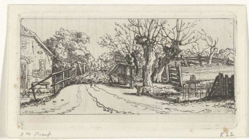 Path along a farm