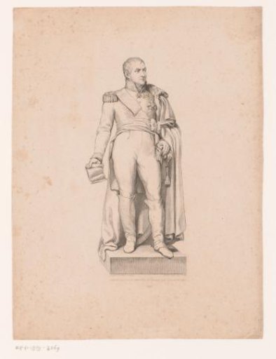 Statue of Augustin Daniel Belliard in Brussels