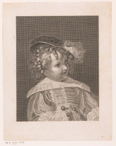 Portrait of an unknown child