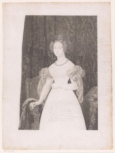 Portrait of Louise Marie of Orléans