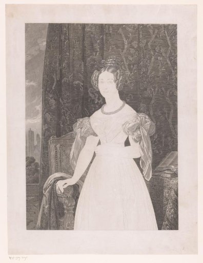 Portrait of Louise Marie of Orléans