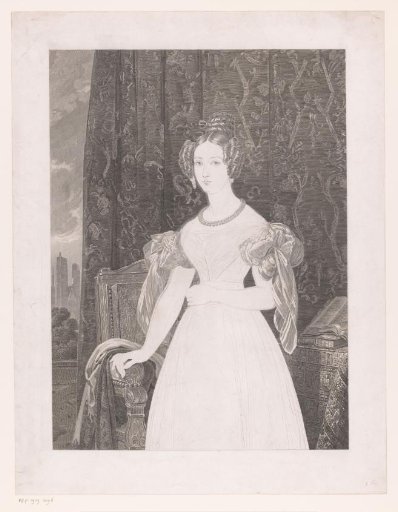 Portrait of Louise Marie of Orléans