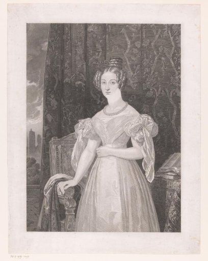 Portrait of Louise Marie of Orléans