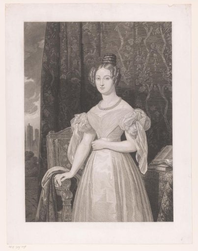 Portrait of Louise Marie of Orléans