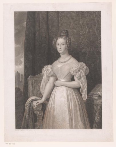 Portrait of Louise Marie of Orléans