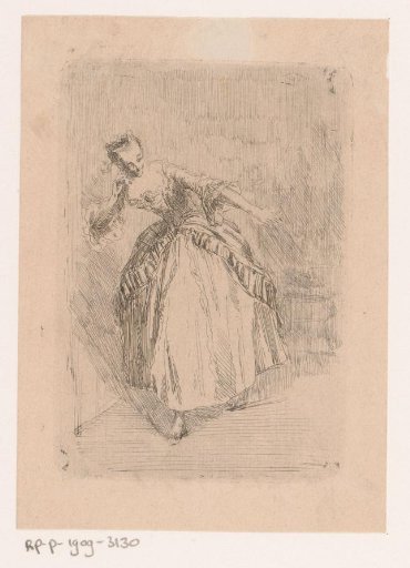Young woman listening