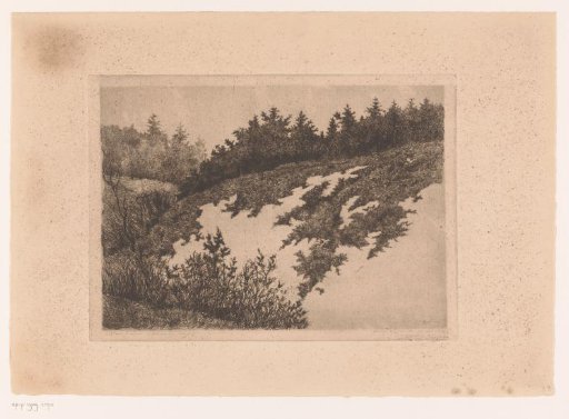 View of a Sand Quarry near Ukkel