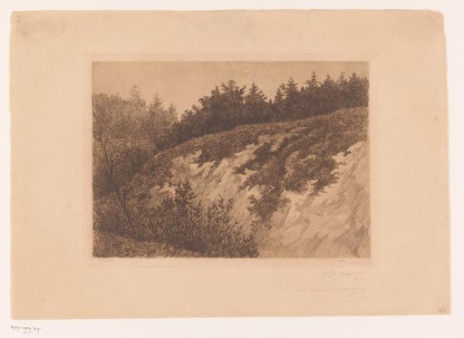 View of a Sand Quarry near Ukkel
