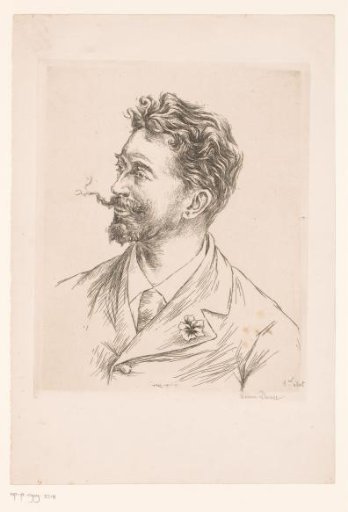 Portrait of Félicien Rops