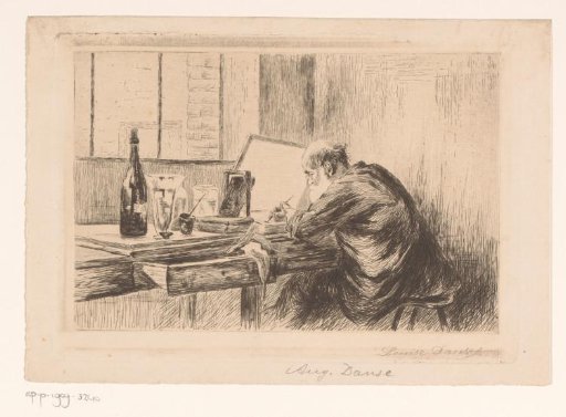 Auguste Danse etching