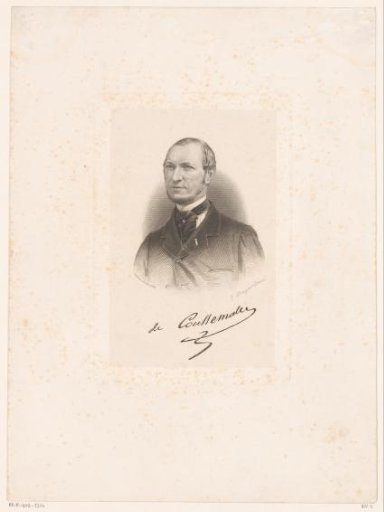 Portrait of Edmond de Coussemaker