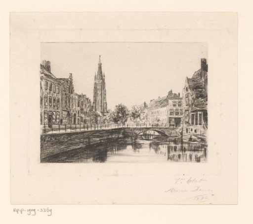 Bridge of Saint John of Nepomuk at Bruges
