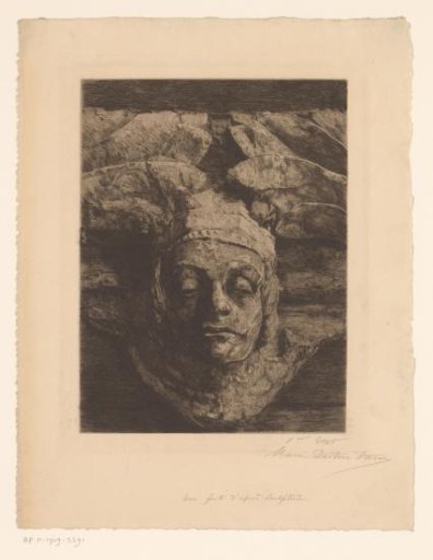Sculpted head