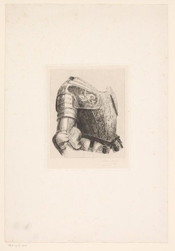 Sixteenth-century, engraved armour