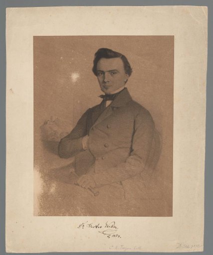 Portrait of Gustav Weber