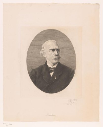 Portrait of an unknown man, possibly Boulez