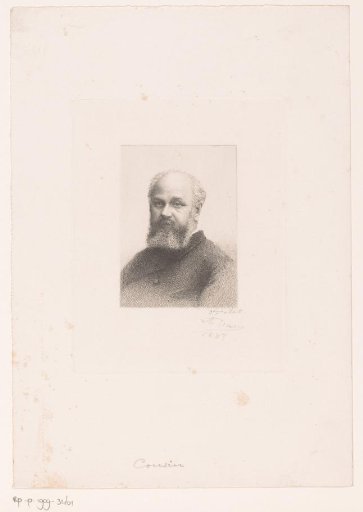 Portrait of an unknown man, possibly Cousin