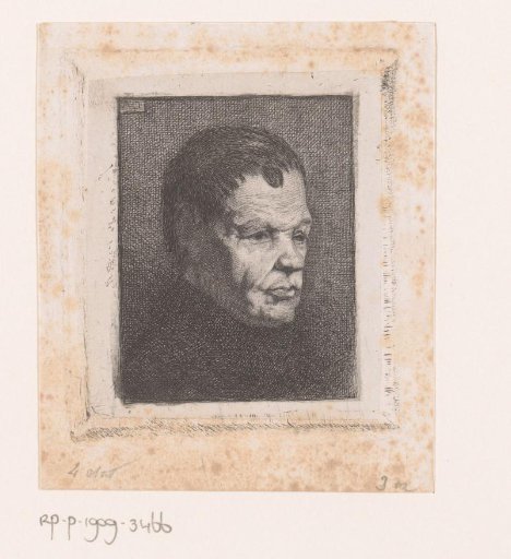 Portrait of the father of the artist