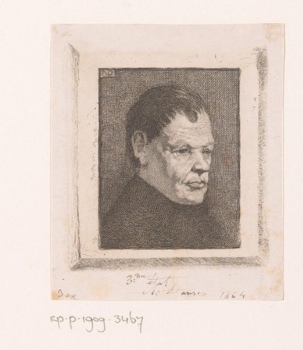 Portrait of the father of the artist