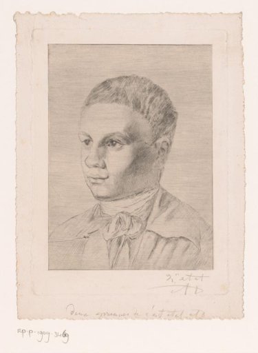 Self-portrait at the age of sixteen