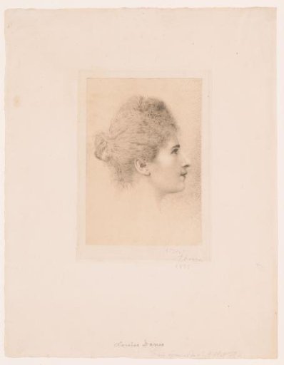 Portrait of Louise Danse