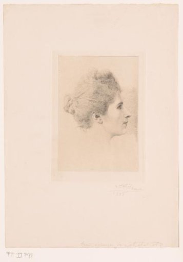 Portrait of Louise Danse