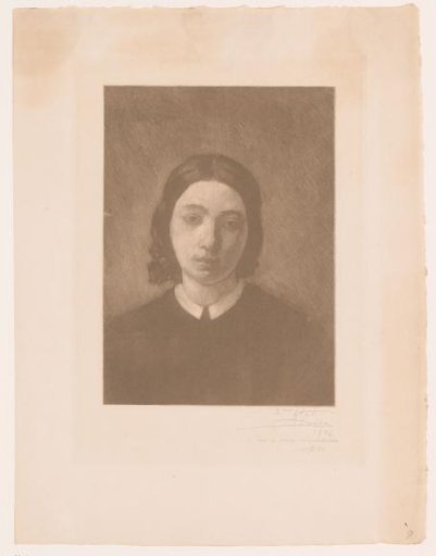 Portrait of Adèle Meunier-Danse, wife of the artist