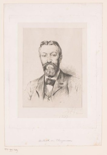 Portrait of Emile de Mot, alderman and later mayor of Brussels