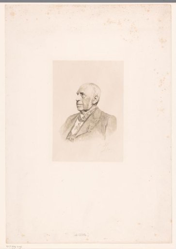 Portrait of an unknown man, possibly Deville, director of the Mining School at Mons