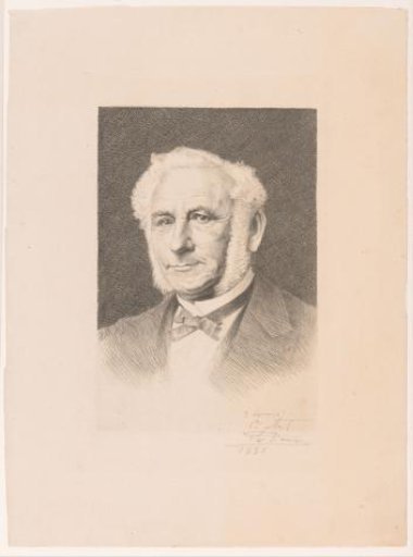 Portrait of François Dolez, mayor of Mons