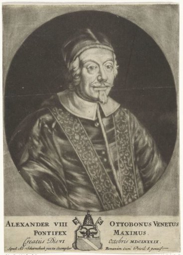 Portrait of Pope Alexander VIII
