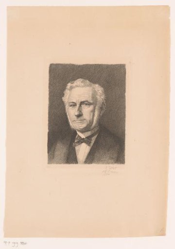 Portrait of François Dolez, mayor of Mons