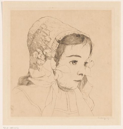Portrait of an unknown girl