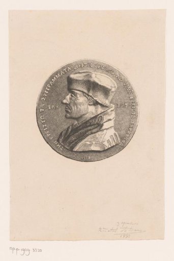Medal with portrait of Erasmus, 1519