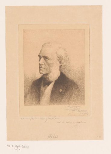 Portrait of Édouard Fétis