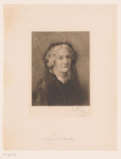 Portrait of an unknown woman, Madame Huberti