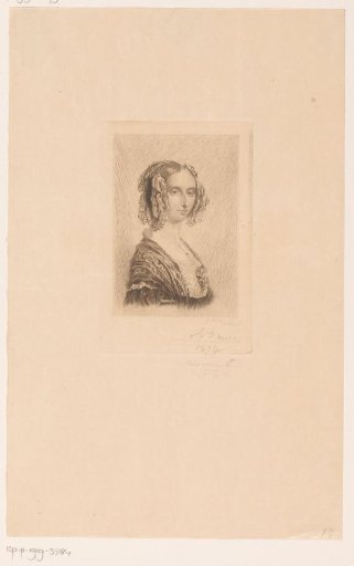 Portrait of Louise Marie of Orléans, first Queen of the Belgians