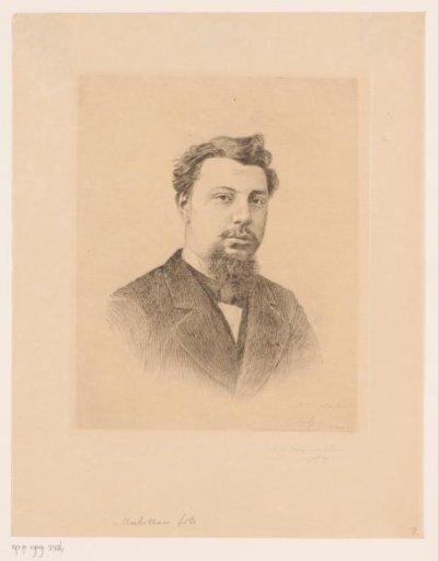 Portrait of the eldest son of Victor-Charles Mahillon