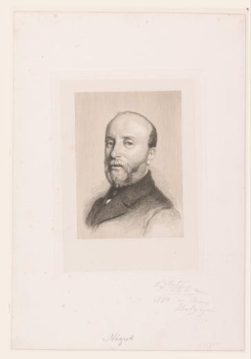 Portrait of an unknown man named Négret