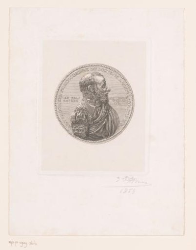 Medal with portrait of Jan Walravenz, dated 1563