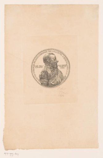 Medal with portrait of Jan Walravenz, dated 1563