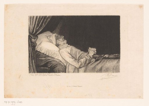 Advocate David Picard on his deathbed