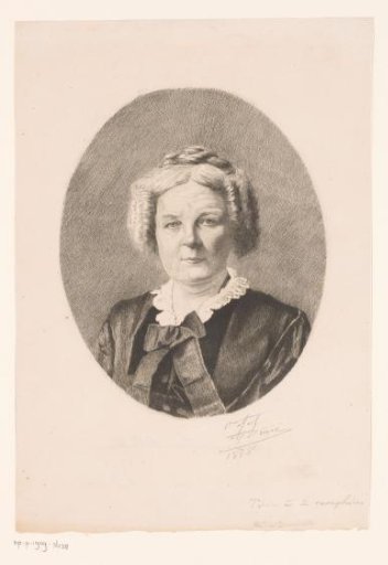 Portrait of an Unknown Lady, Mrs. Sainctelette
