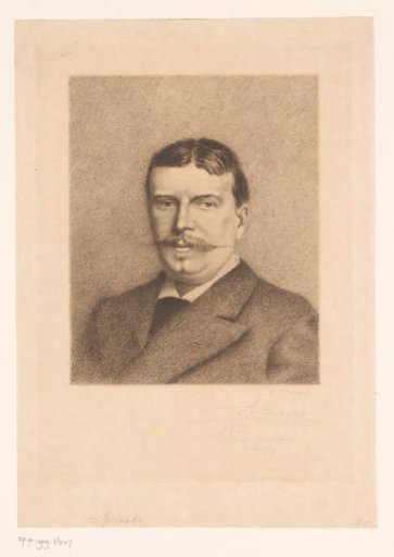 Portrait of a Belgian Lawyer, possibly Paul Spitaëls