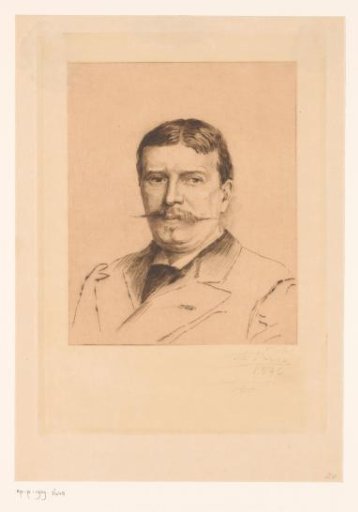 Portrait of a Belgian Lawyer, possibly Paul Spitaëls